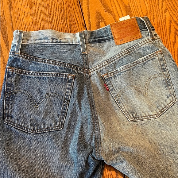 Levi’s 501 Two Tone Original Jeans - Picture 10 of 14